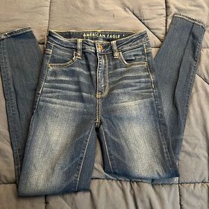 American Eagle Super Highrise Skinny